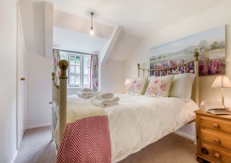 Bedroom #1 at Alice's Cottage, Looe