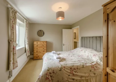 Bedroom #1 at Alminstone House, Woolsery