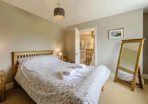 Bedroom #2 at Alminstone House, Woolsery