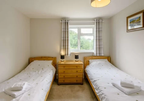 Bedroom #3 at Alminstone House, Woolsery
