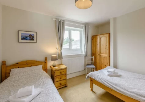 Bedroom #4 at Alminstone House, Woolsery