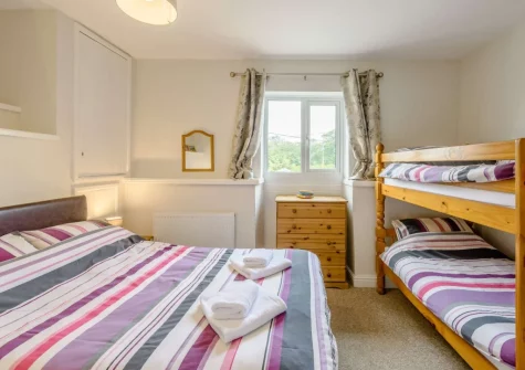 Bedroom #6 at Alminstone House, Woolsery