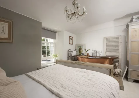 Bedroom #1 at Almond Cottage, Hayle