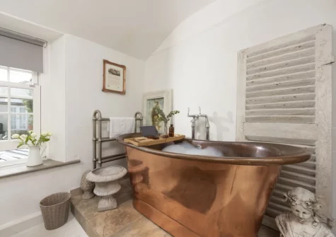 Bedroom #1 at Almond Cottage, Hayle