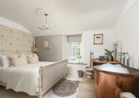 Bedroom #1 at Almond Cottage, Hayle