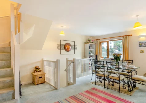 The dining area at Alvaston, Looe