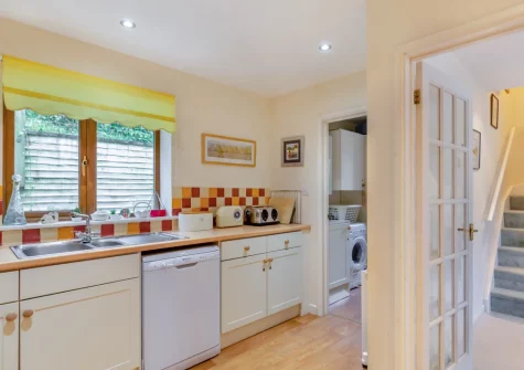 The kitchen at Alvaston, Looe