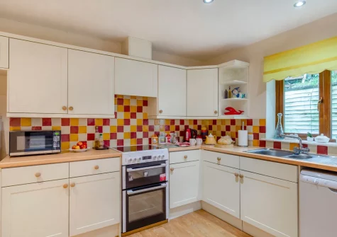 The kitchen at Alvaston, Looe