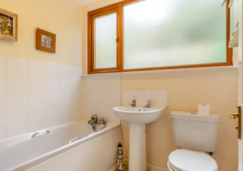 The bathroom at Alvaston, Looe