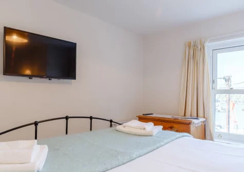 Bedroom #1 at Amelia Cottage, Polruan