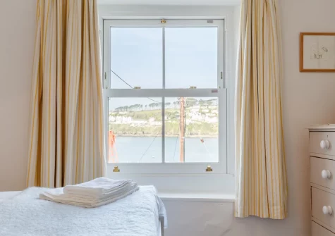 Bedroom #2 at Amelia Cottage, Polruan