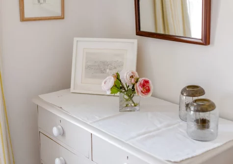 Bedroom #2 at Amelia Cottage, Polruan