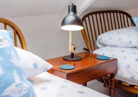 Bedroom #3 at Amelia Cottage, Polruan