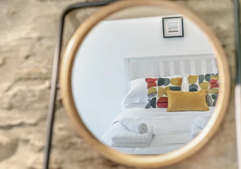 Bedroom #1 at Amy Jane Cottage, Polruan