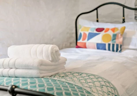 Bedroom #3 at Amy Jane Cottage, Polruan