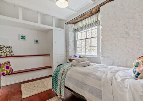 Bedroom #3 at Amy Jane Cottage, Polruan