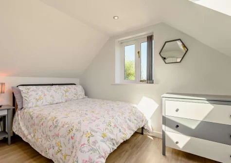 Bedroom #2 at An Skyber, St Breock