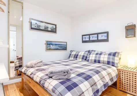 Bedroom #1 at Anchor Loft, St Ives