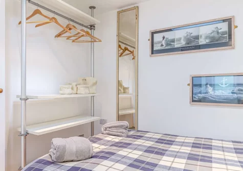 Bedroom #1 at Anchor Loft, St Ives