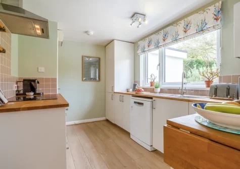 The kitchen at Anchor Watch, Fowey