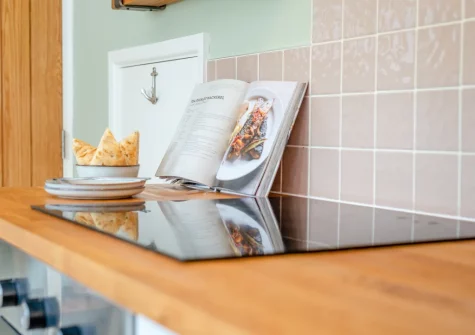 The kitchen at Anchor Watch, Fowey
