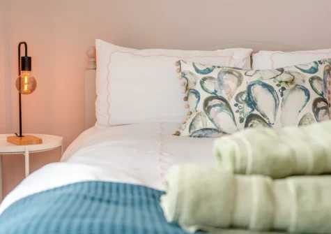Bedroom #1 at Anchor Watch, Fowey