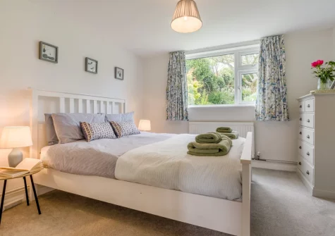 Bedroom #2 at Anchor Watch, Fowey
