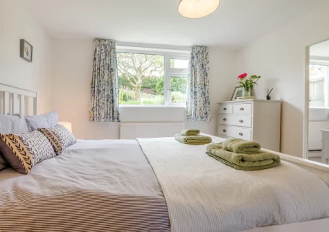 Bedroom #2 at Anchor Watch, Fowey