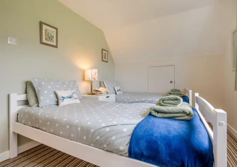 Bedroom #3 at Anchor Watch, Fowey