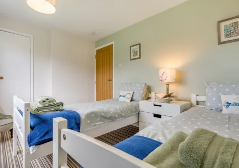 Bedroom #3 at Anchor Watch, Fowey