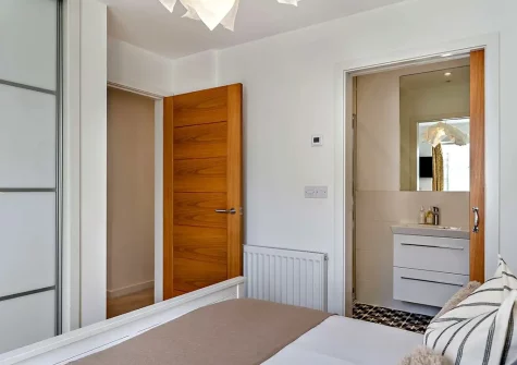 Bedroom #1 at Andas Beach House, Westward Ho!