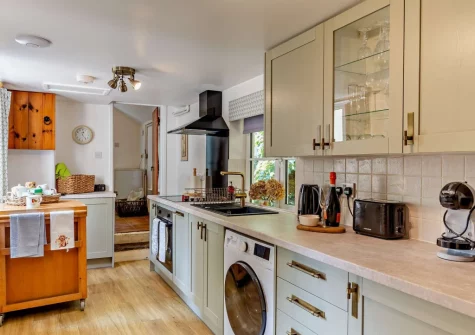 The kitchen at Annas Cottage, Langtree