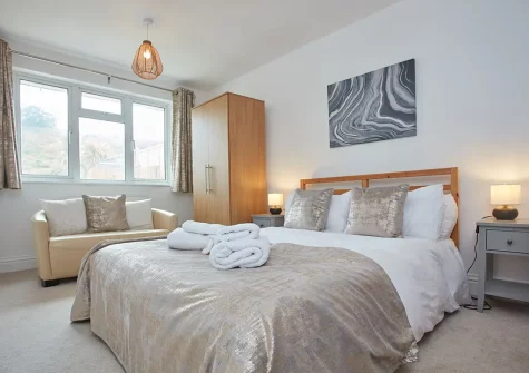 Bedroom #1 at Anneth Lowen, Polzeath