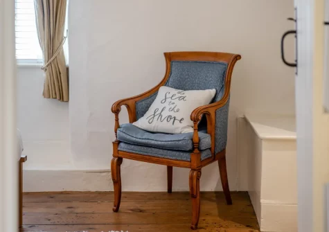 Bedroom #1 at Annie's Cottage, Appledore
