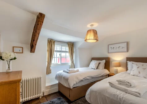 Bedroom #2 at Annie's Cottage, Appledore