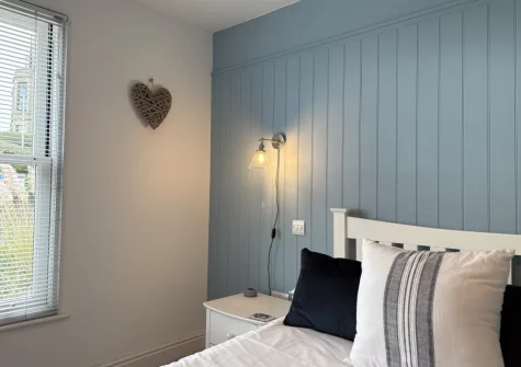 Bedroom #1 at Apartment 1,  Oceanis, St Ives