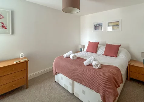 Bedroom #2 at Apartment 1,  Oceanis, St Ives