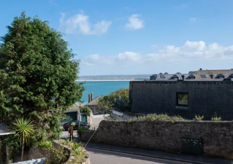 Apartment 1,  Oceanis is mere metres from Porthmister Beach