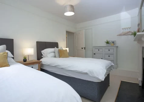 Bedroom #2 at Apartment 3, The Manor House, Dartmouth