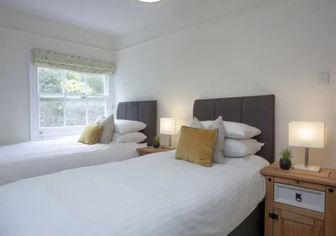 Bedroom #2 at Apartment 3, The Manor House, Dartmouth