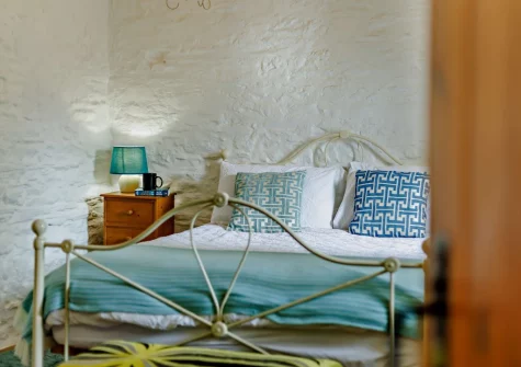Bedroom #1 at Apple Cottage & Piggery, Egloskerry