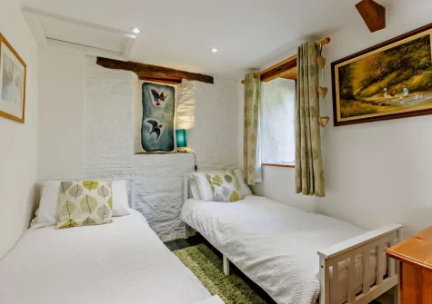 Bedroom #2 at Apple Cottage & Piggery, Egloskerry