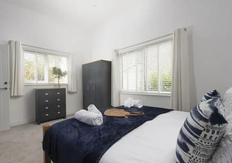 Bedroom #3 at Apple Lodge, Little Dunley Cottages, Bovey Tracey
