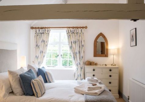 Bedroom #2 at Apple Mill, Pebblebed Cottages, Venn Ottery