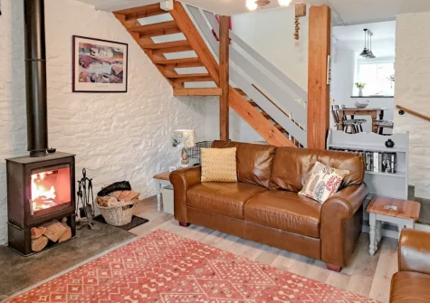 The living room at Appleloft, Pencuke
