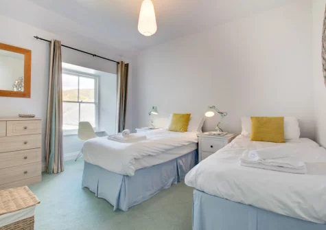 Bedroom #2 at Aquarius, Porthcurno