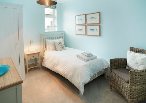 Bedroom #1 at Argus Cottage, Pendeen Lighthouse, Pendeen