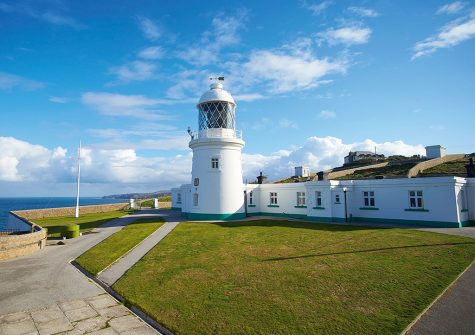 The garden at Argus Cottage, Pendeen Lighthouse, Pendeen