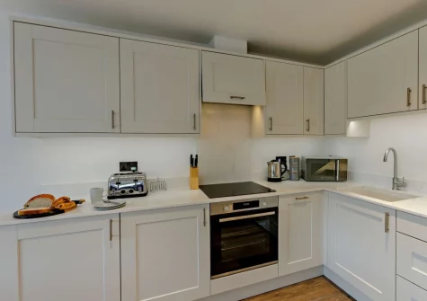 The kitchen at Arlington, Croyde