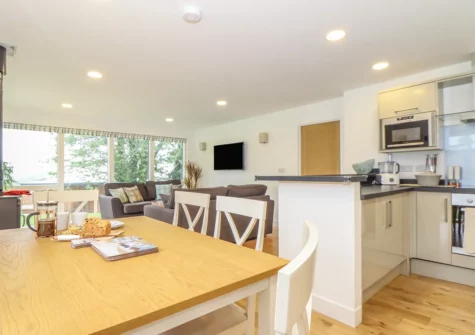 The dining area at Ash, Killiow Country Estate, Killiow